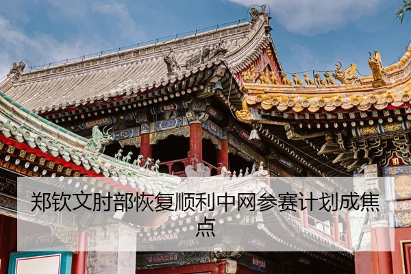 郑钦文肘部恢复顺利中网参赛计划成焦点